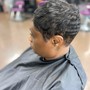 Danni’s Shampoo and Style( Relaxed Hair )