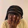 X-Large Knotless Braids Regular Length