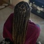 Knotless Box Braids M or L short or long