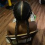 Feed In Braids weave will be feeded into hair when braided