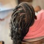 Knotless Box Braids M or L short or long