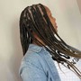 Medium Knotless Braids