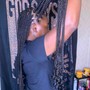 Med&amp;large goddess knotless Box Braids