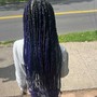 Natural hair braids