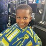 Kid’s  Basic Cut (1 year to 9 years old) Even, Caesar, Regular Fade