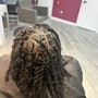 Marley  boho twist over locs