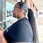 SLEEK PONYTAIL/MESSY BUN!! $35 EXTRA FOR NATURAL HAIR (HAIR NOT INCLUDED) To complete booking A $35 deposit is required. Send SEPARATELY TO PAYMENTS METHODS LISTED ) Apple Pay, Zelle, cashapp $ChanelTransformation,Venmo or PayPal (864)414-2106