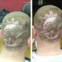 College student haircut