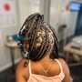 Kid Knotless Box Braids (Large, 42") (Up to Age 12 ONLY)