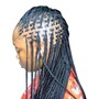 Natural hair braids