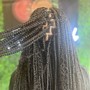 Small knotless braids