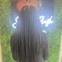 Small knotless braids