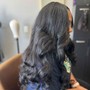 Traditional sew-in