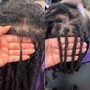 LOC/DREAD MAINTENANCE LOC RECONSTRUCTION FOR THINNING BROKEN DREADS/LOCS