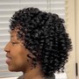 Women's Natural Short Cut & Curl Definition