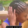 Cornrow and Two Strand Twist Style