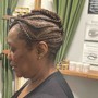 Cornrow and Two Strand Twist Style