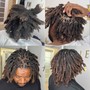 LOC/DREAD MAINTENANCE LOC RECONSTRUCTION FOR THINNING BROKEN DREADS/LOCS