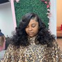 Sew-in weave removal and full service cleansing of hair