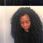 Crochet Braids with Feeding Braids