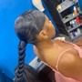 Extended Braided Ponytail