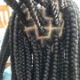 Large knotless/ box braids