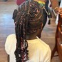 Kiddie Braids with Beads