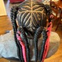 Kiddie Braids with Beads