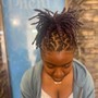 Loc style and retwist