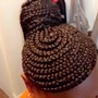 Two strand twist w/hair