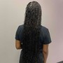 Small Fulani Braids