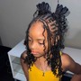 Small Fulani Braids