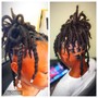 Micro locs Retwist SHORT