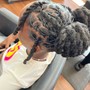 Loc Retwist Short  + Style