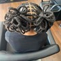 Loc Retwist Short  + Style