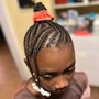 Partial sewin/ stitch Braids