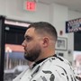 Men's Haircut w/ Hot Towel Face Shave