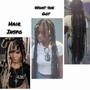 Knotless boho Braids bob cut