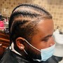 Add on svc Extension hair 6 cornrows