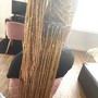 Soft Locs-knotless method