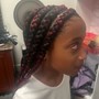 Kids cornrows natural hair