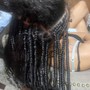 feed in braids w/Partial Sew In