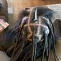 Loc retwist  +style