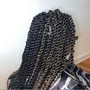 Quick Weave With Leave-Out