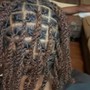 Large Knotless Braids