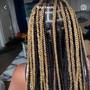 Large Knotless Braids