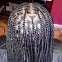 Goddess Knotless/Box Braids - Xsmall