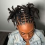 Natural Retwist NO STYLE ( HALF-Head of Locs )