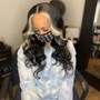 Extensions, layering, Wand / Barrel Curls, Closure Sew In, Netting