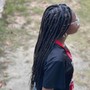 Kid box braids